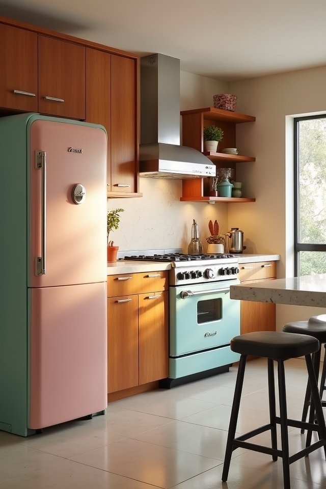 charming retro kitchen appliances