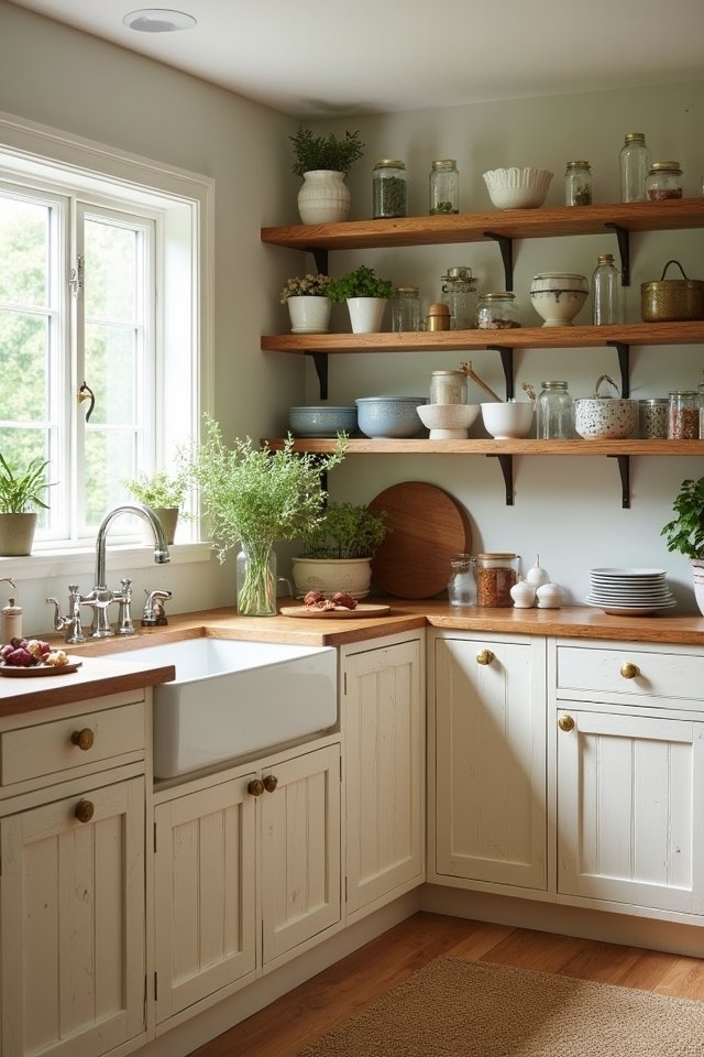 charming rustic kitchen elegance