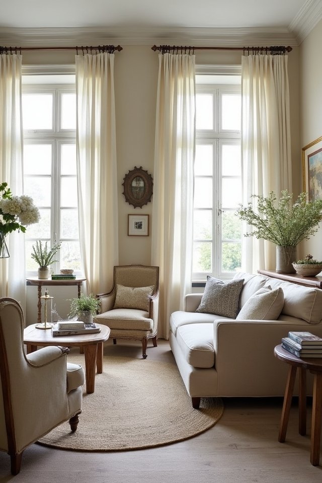 charming rustic window treatments