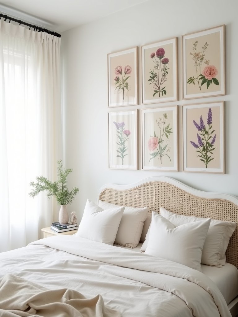 charming vintage floral sanctuary
