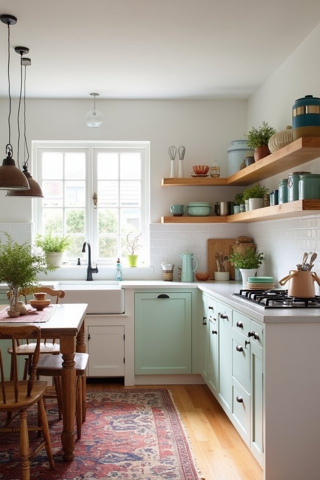 charming vintage kitchen accents
