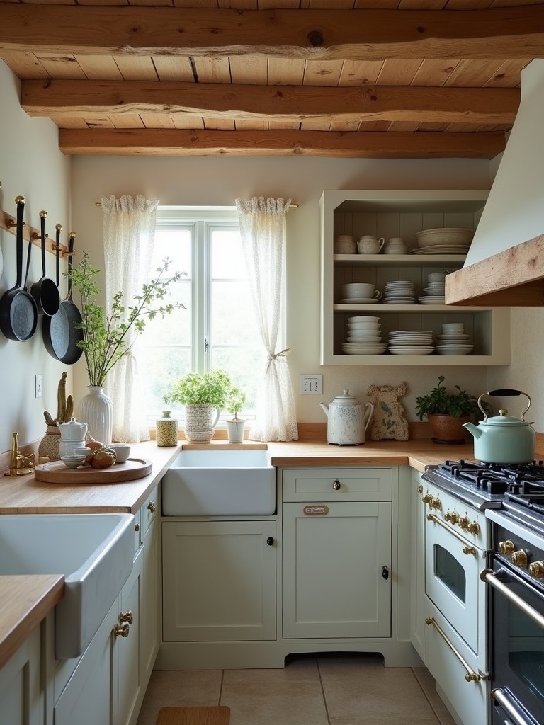 charming vintage kitchen accents