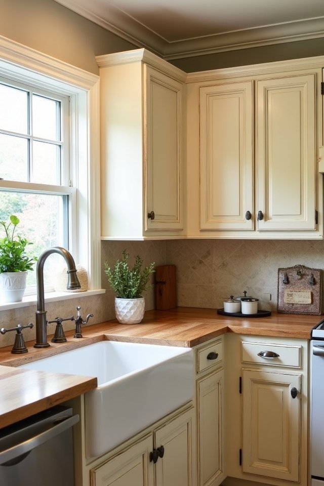 charming vintage kitchen cabinets
