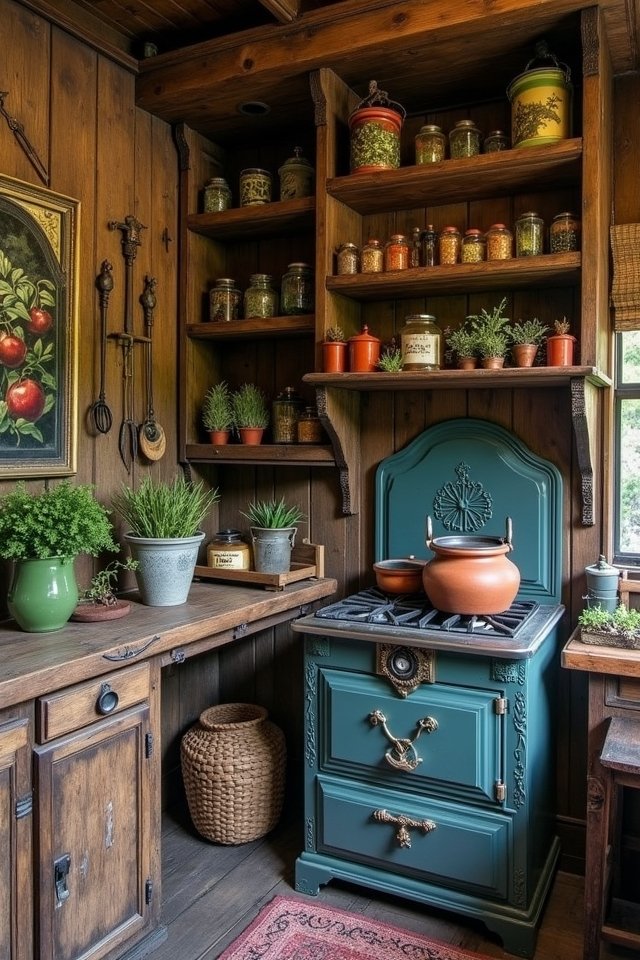charming vintage kitchen decor