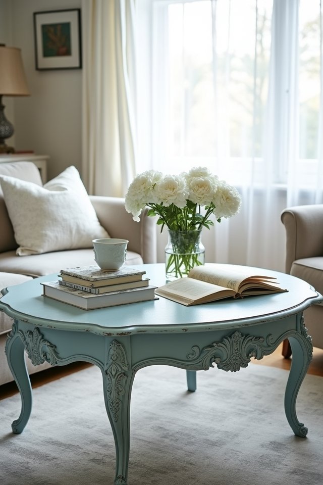 charming vintage light blue