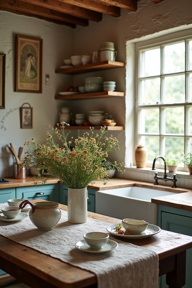 cherished family heirlooms displayed