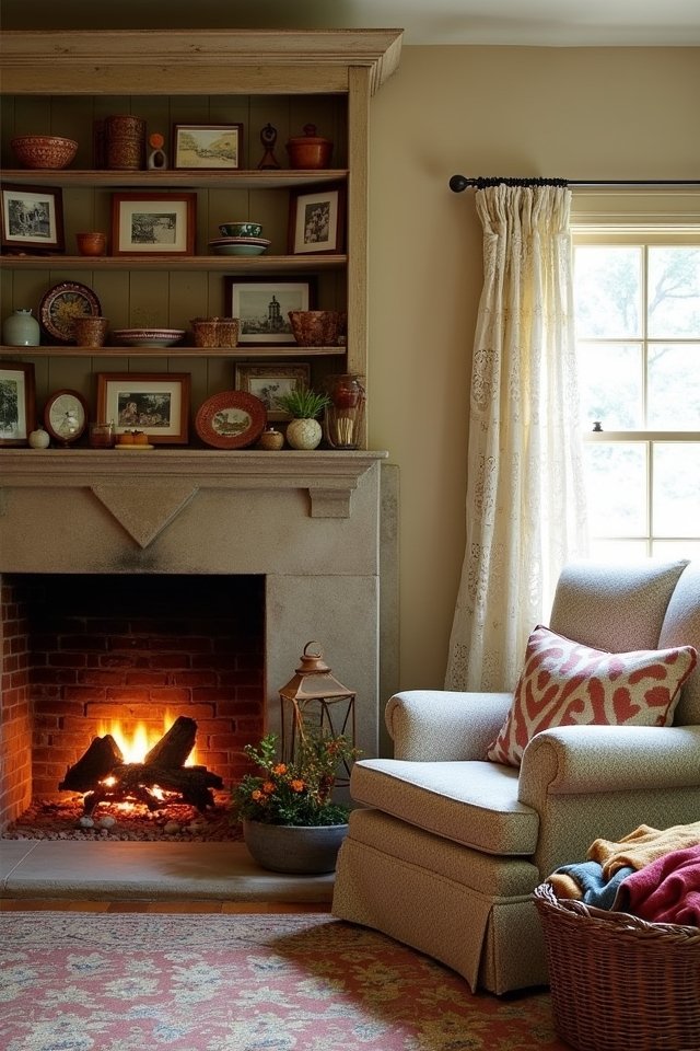 cherished family treasures displayed