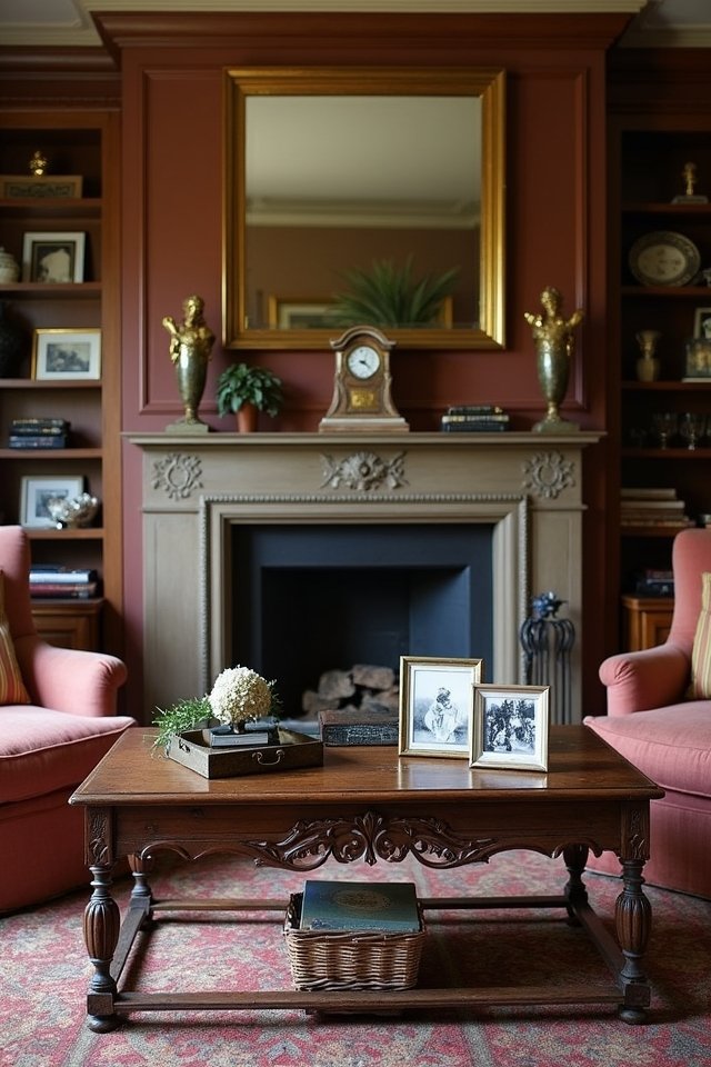 cherished heirlooms as decor
