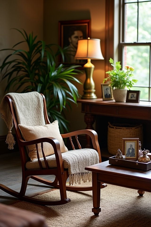 cherished heirlooms enhance decor
