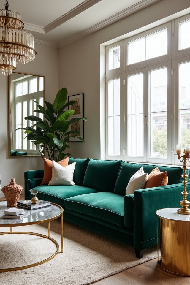 chic accessories enhance living space
