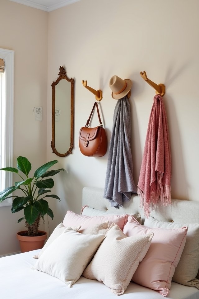 chic accessories wall display