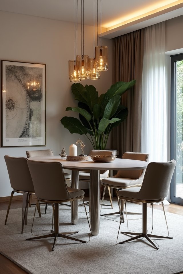 chic bar stools elevate dining