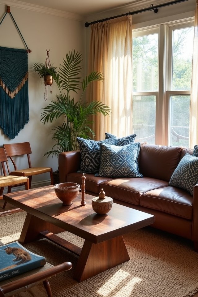 chic bohemian mixed patterns