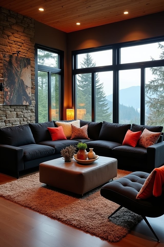 chic conversational nook design