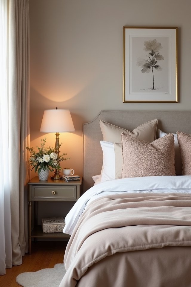 chic decorative accents enhance
