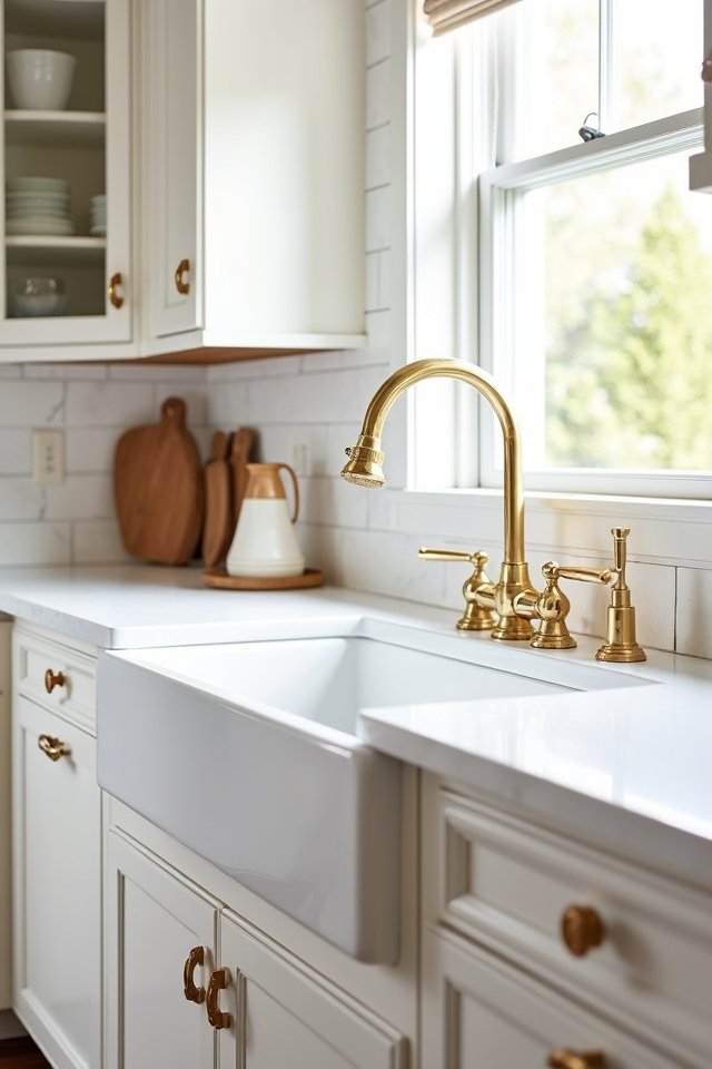 chic gold faucet upgrade