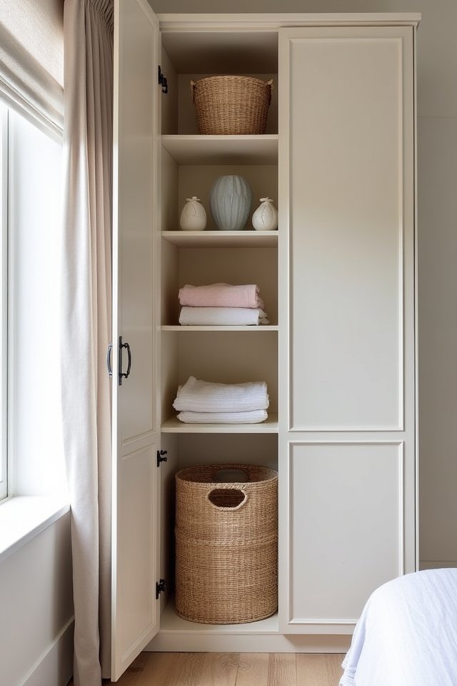 chic laundry storage solutions