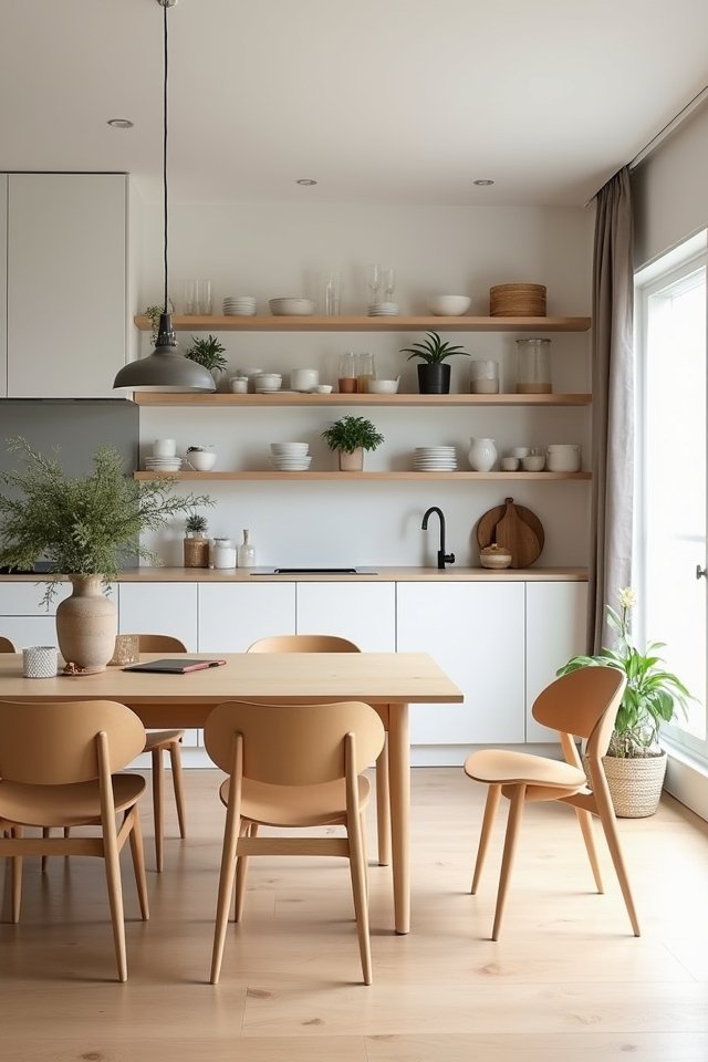 chic minimalist kitchen design