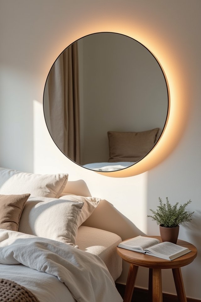 chic minimalist mirror decor