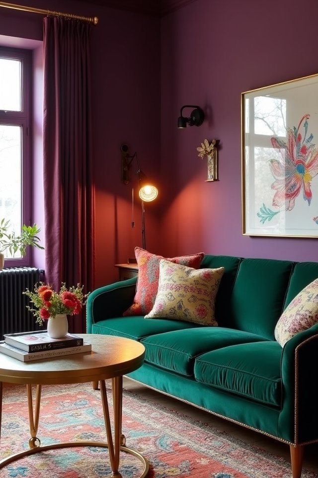 chic modern amethyst sanctuary