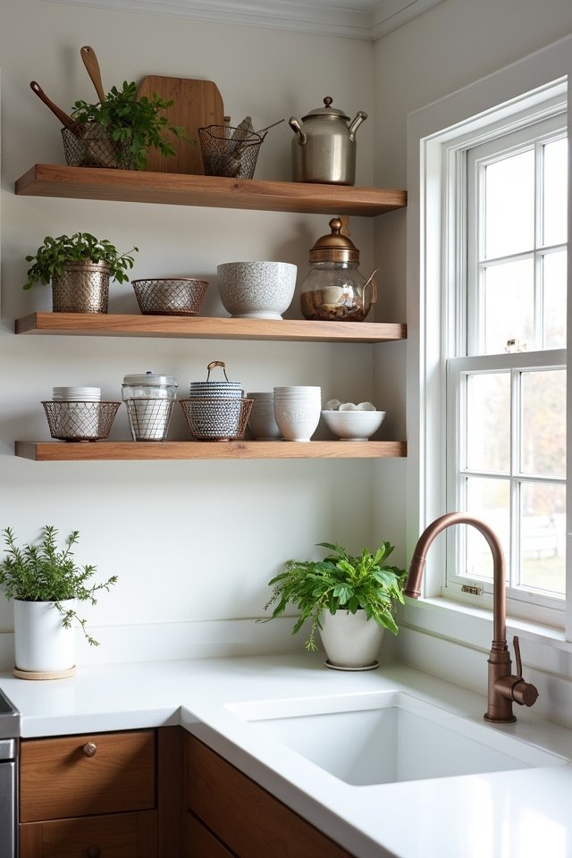 chic organized kitchen decor