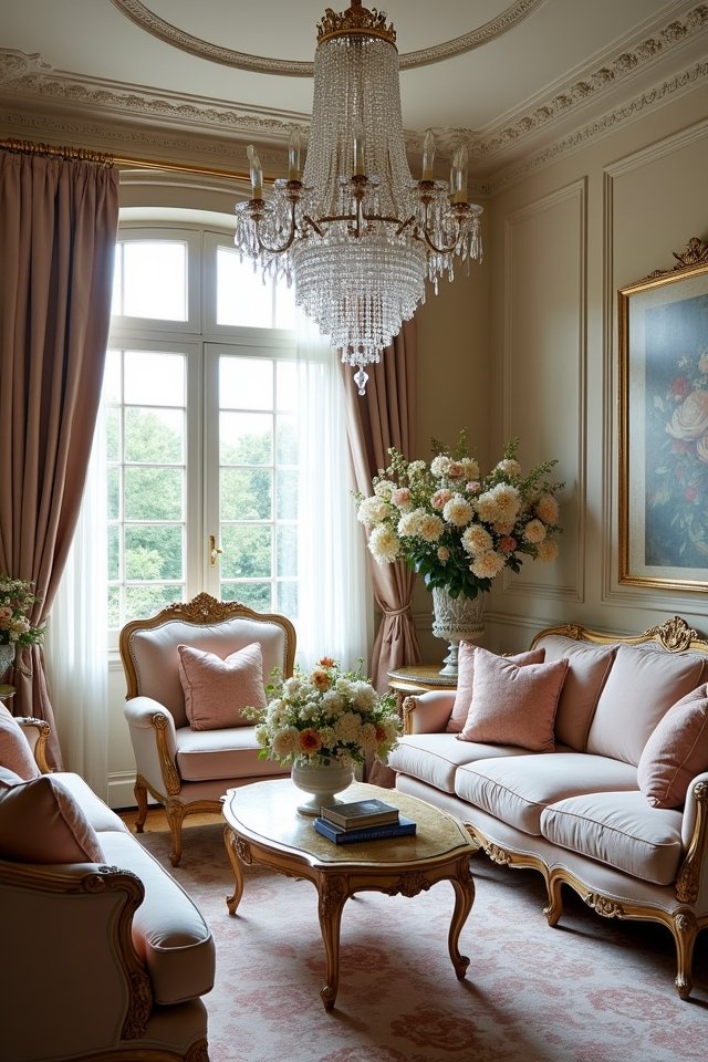 chic parisian statement chandelier