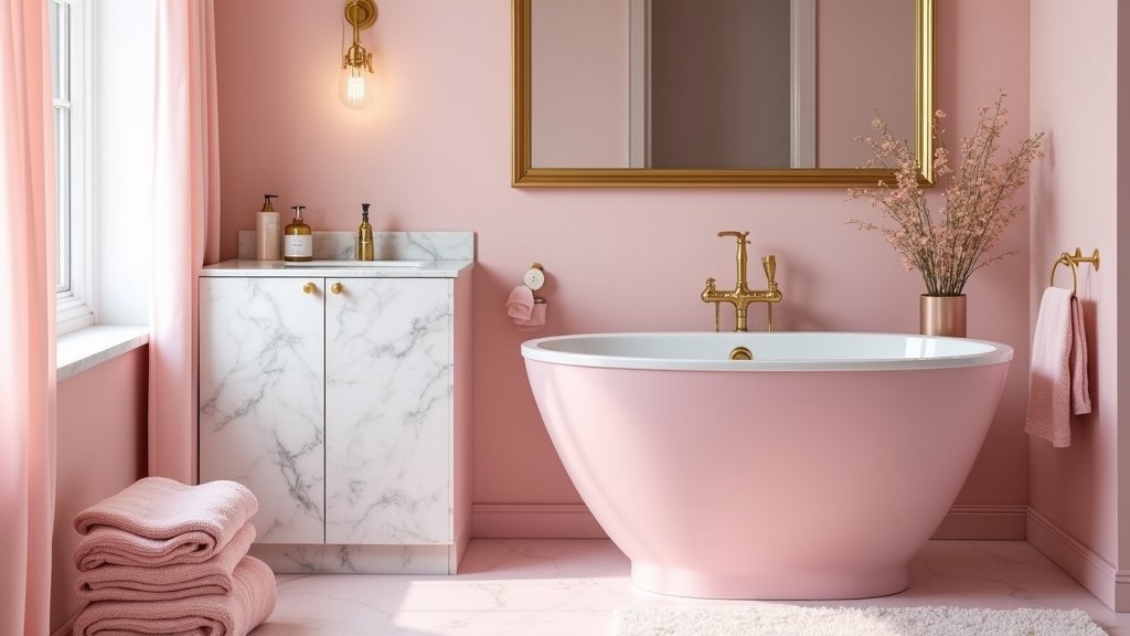 chic pink and gold essentials