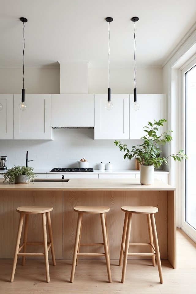 chic scandi inspired kitchen design