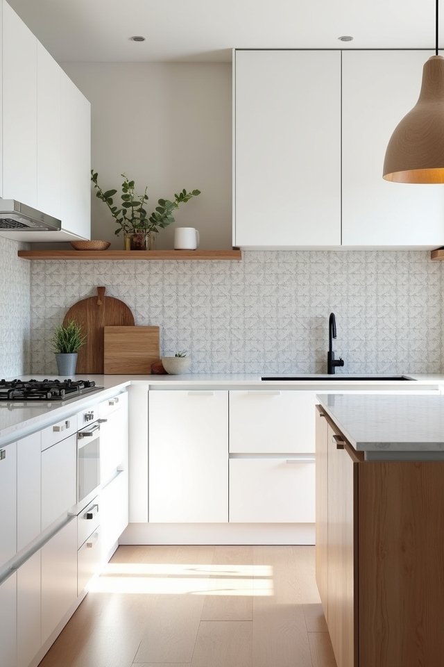 chic scandinavian kitchen design
