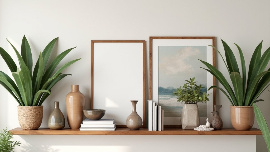 chic shelf decor inspiration