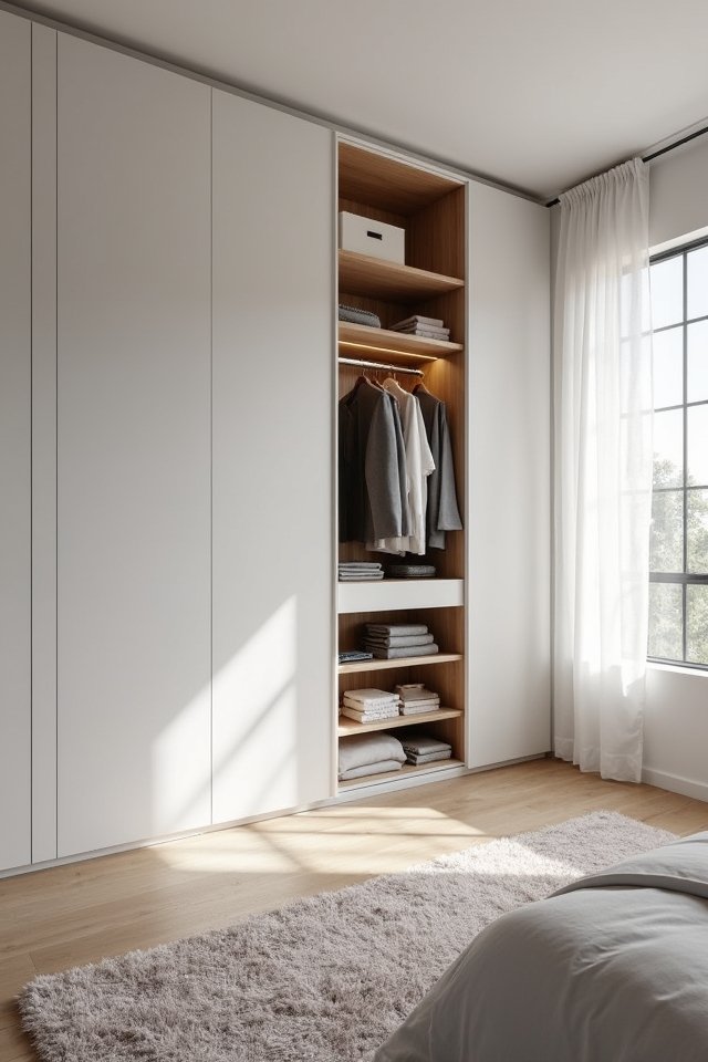chic simplicity in wardrobe