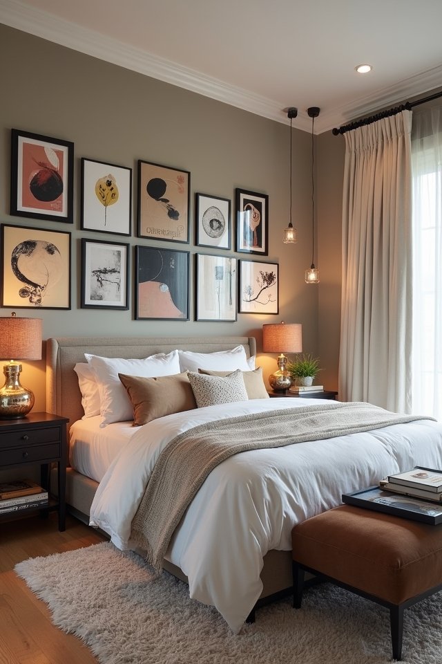chic wall art transformation
