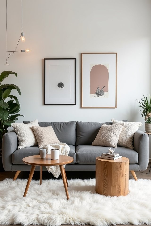 chic white and grey retreat