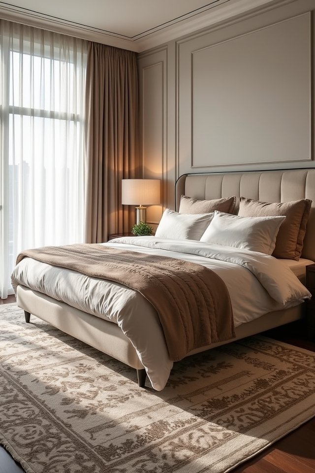 choose appropriate rug size