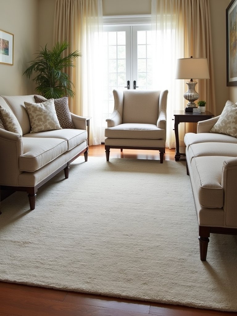 choose the right rug size