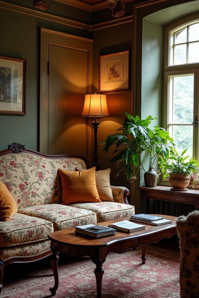 classic upholstered sofa comfort