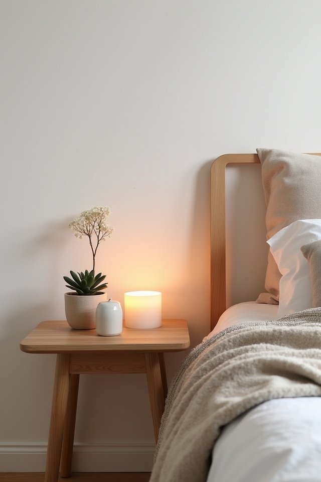 clean minimalistic bedroom design