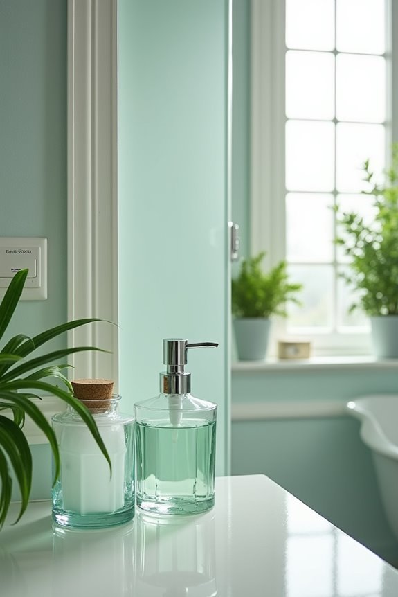 clear and frosted glass