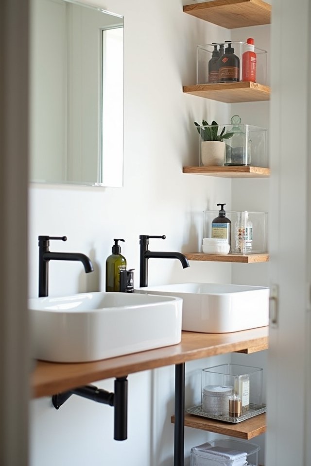 clear containers for organization