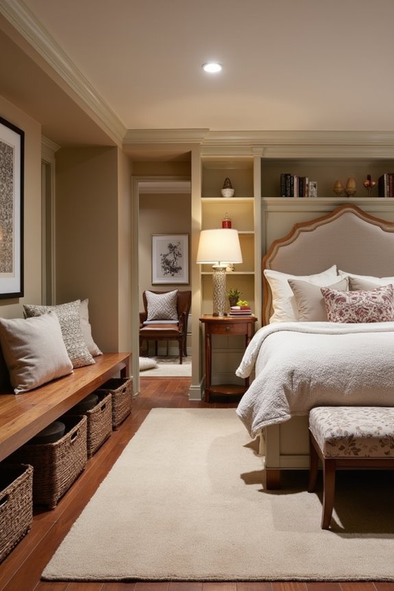 clever basement storage solutions