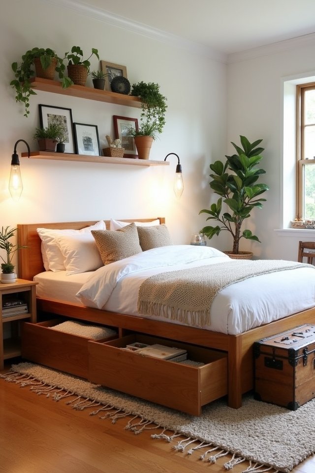 clever bedroom storage ideas