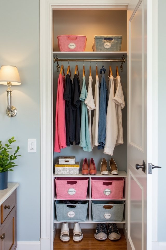 clever closet organization solutions