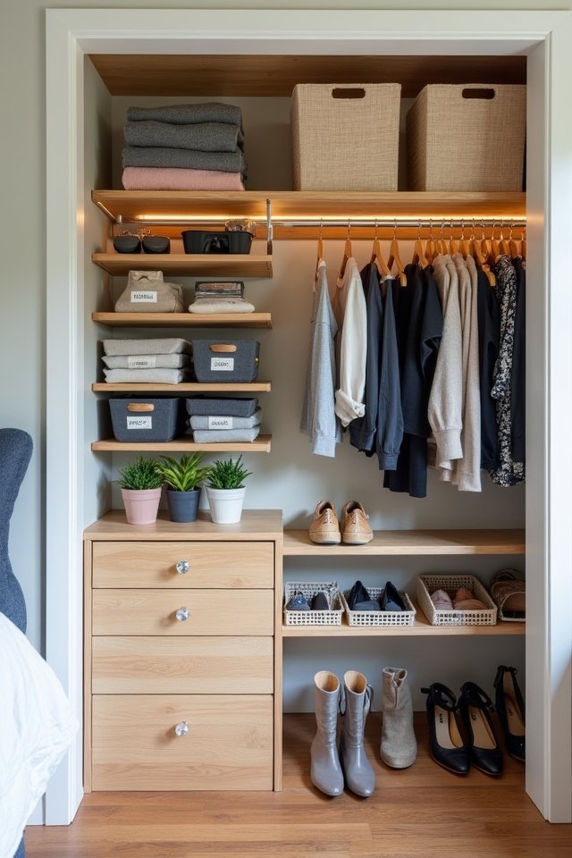 clever closet organization solutions