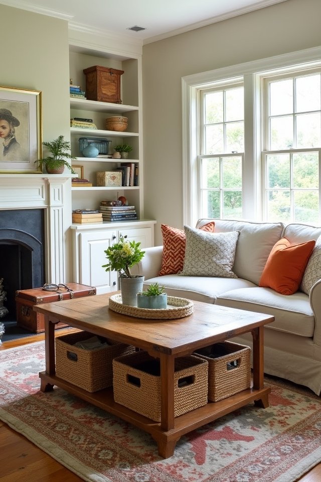 clever cozy storage solutions