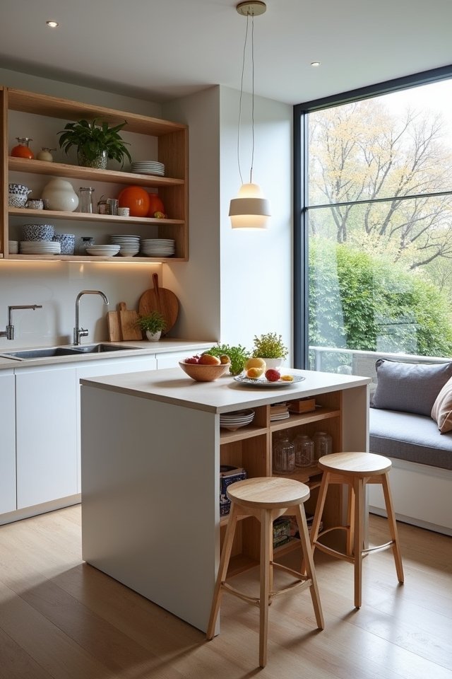 clever multi functional kitchen solutions