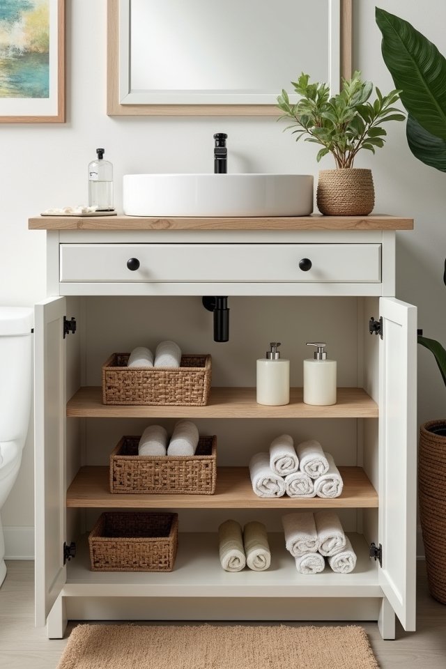 clever under sink organization ideas