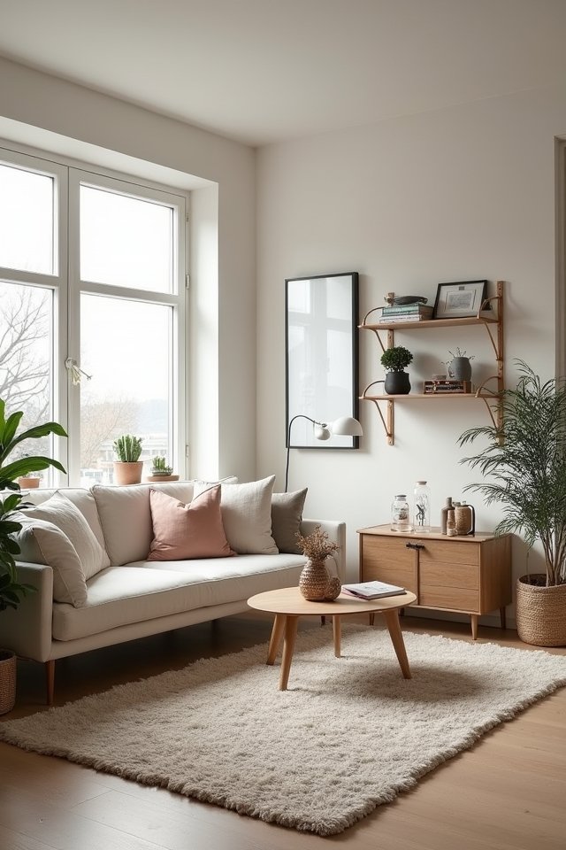 clutter free scandinavian living tips