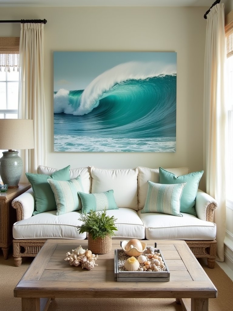 coastal artwork brings joy