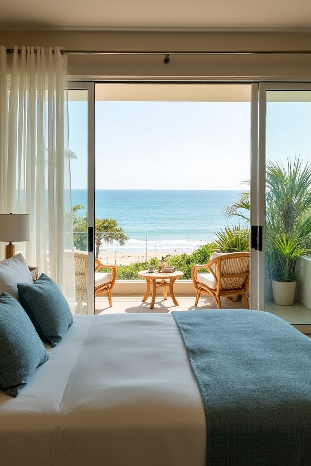 coastal balcony paradise retreat