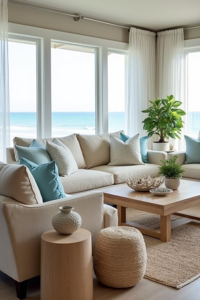 coastal beach inspired home decor